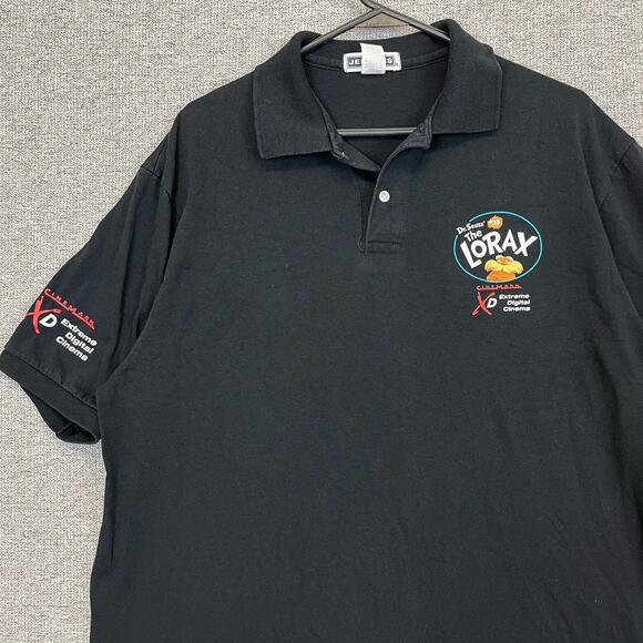 Cinemark Theaters Dr Seuss' The Lorax Polo Shirt Movie Theater Employee 2012 - Picture 4 of 10